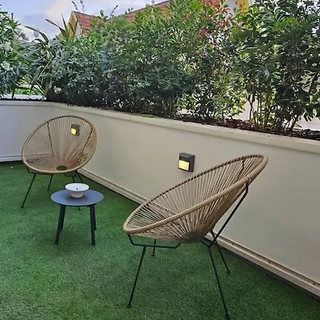 Arcareve - Grand Studio De Standing Avec Terrasse, Jardin Et Acces Direct A La Plage Arcachon Exterior photo