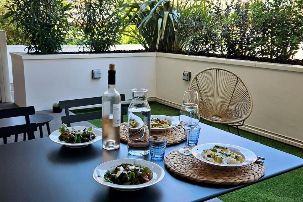 Arcareve - Grand De Standing Avec Terrasse, Jardin Et Acces Direct A La
